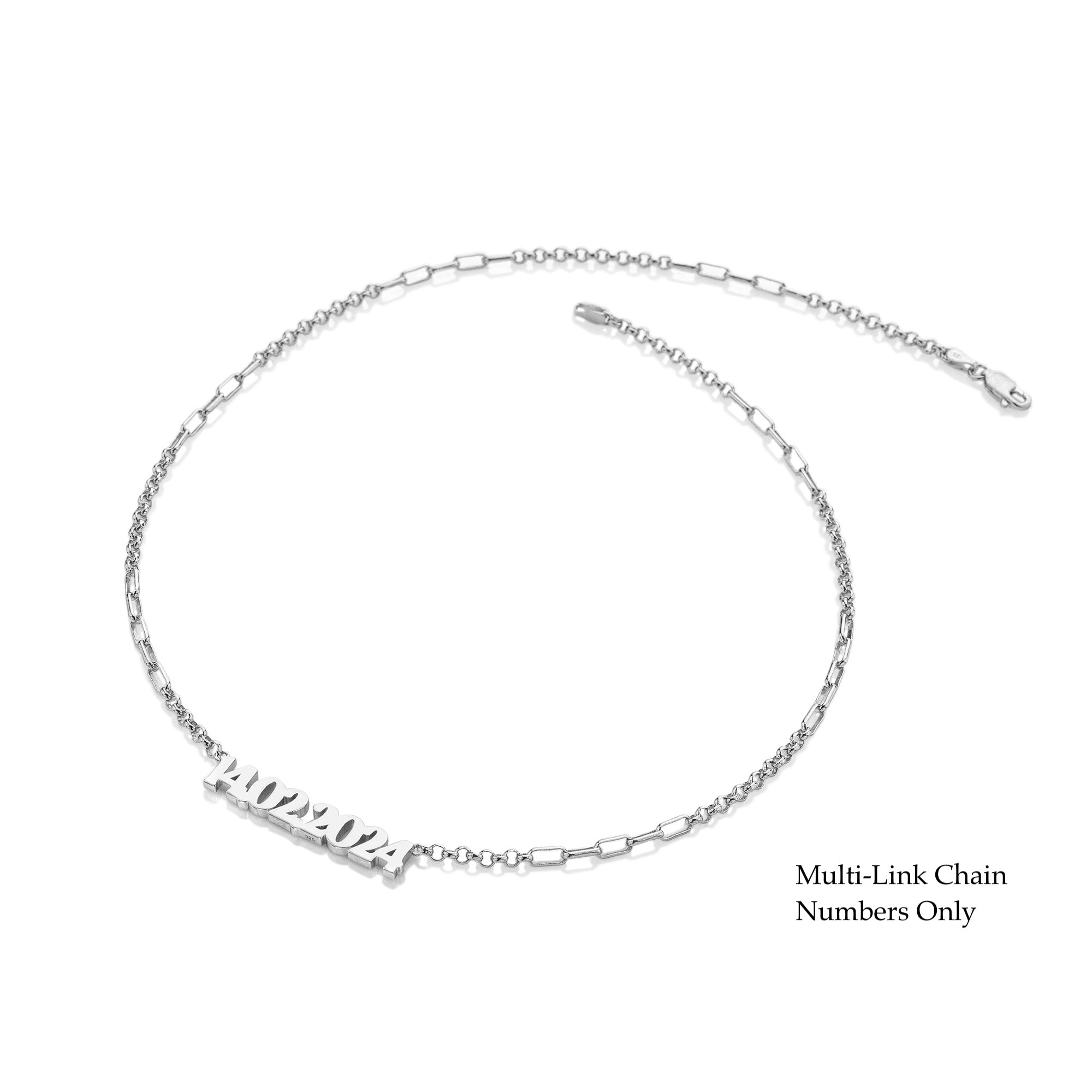 PERSONALISED NECKLACES - STERLING SILVER