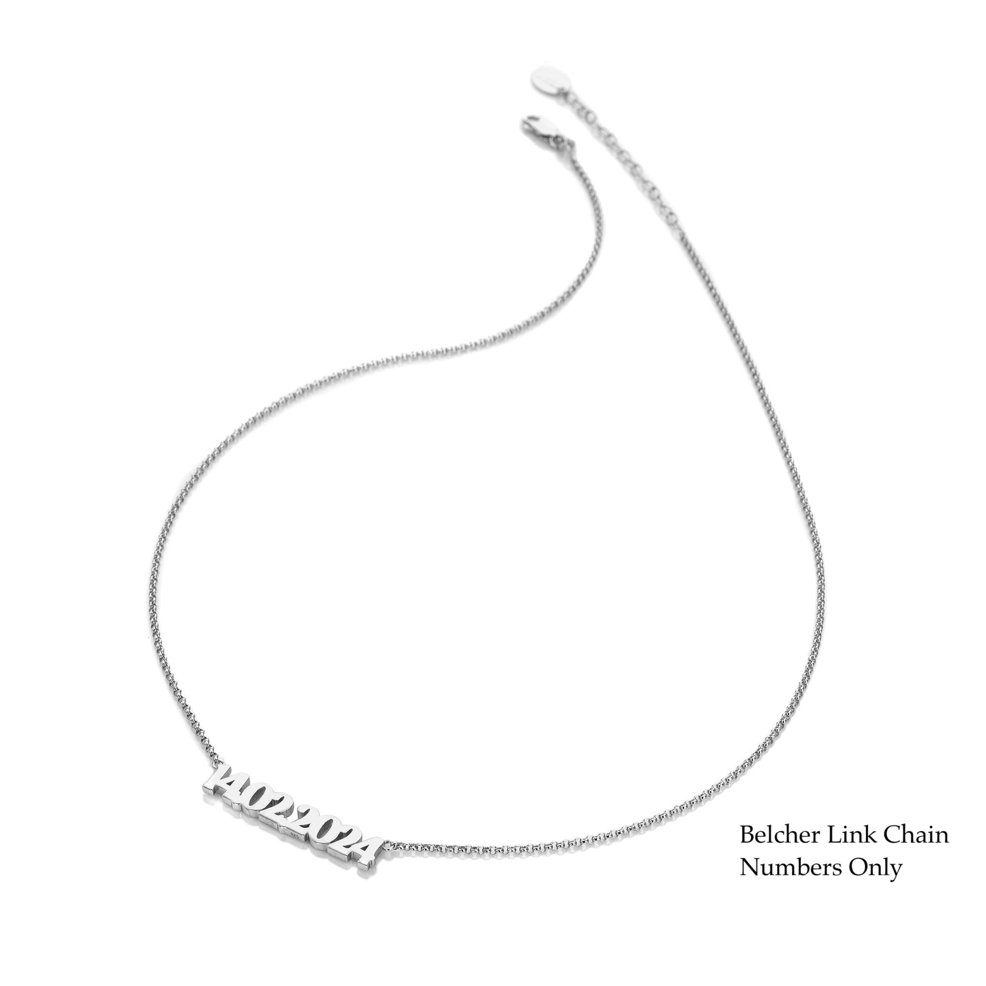 PERSONALISED NECKLACES - STERLING SILVER