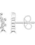 9CT MAIZIE DIAMOND STUD EARRINGS
