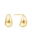 Ania Haie Gold Small Dome Hoop Earrings