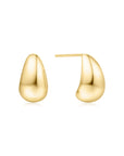 Ania Haie Gold Small Dome Hoop Earrings