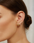Ania Haie Gold Chubby Small Huggie Hoop Earrings