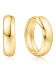 Ania Haie Gold Chubby Large Huggie Hoop Earrings