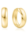 Ania Haie Gold Chubby Large Huggie Hoop Earrings