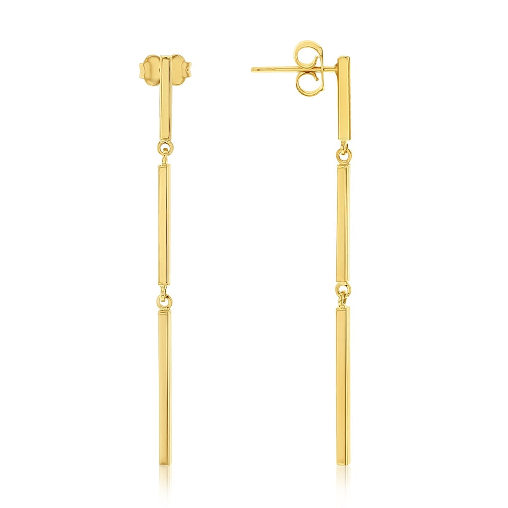 ELARA DROP STUD EARRINGS – 9CT GOLD