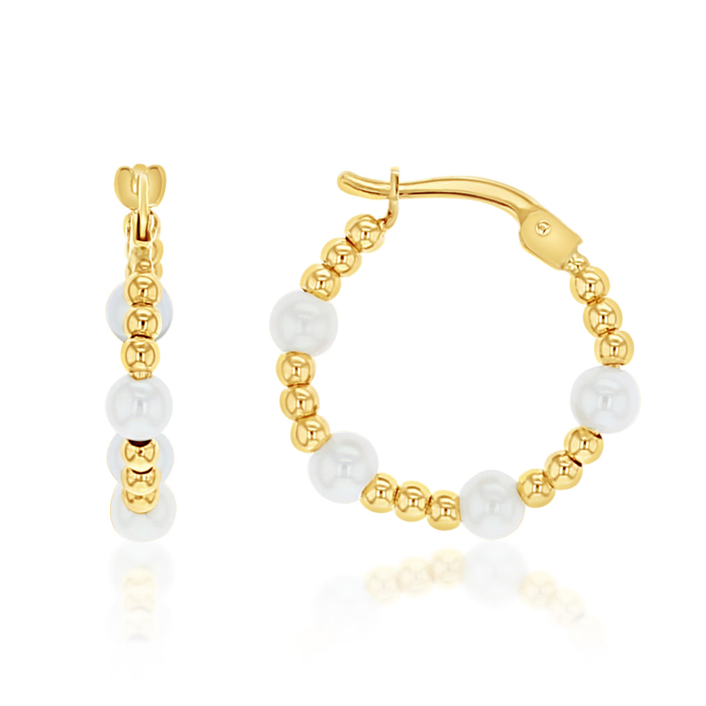 PHOEBE HOOP EARRINGS - 9CT GOLD