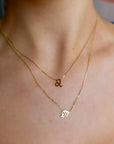 PETITIE ZODIAC NECKLACE - 9CT GOLD