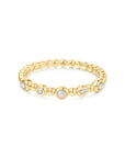 Ania Haie Gold Bezel Kyoto Opal Beaded Ring