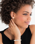 THOMAS SABO Pearl Ear Studs "Large"