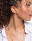 THOMAS SABO Ear Stud White Stone (Single)