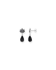 THOMAS SABO Blackened ear studs with drop-shaped