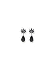 THOMAS SABO Blackened ear studs with drop-shaped