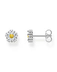 THOMAS SABO Lovely Daisy Small Ear Studs Silver
