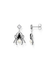 THOMAS SABO Romance Earrings Black Spider