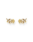 THOMAS SABO Romance Ear studs Gold Rose