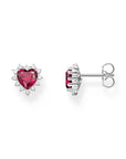 THOMAS SABO Romantic Heart Ear Studs