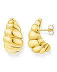 THOMAS SABO Organic shapes twisted ear studs