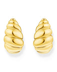 THOMAS SABO Organic shapes twisted ear studs