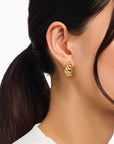 THOMAS SABO Organic shapes twisted ear studs