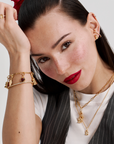 THOMAS SABO Ear studs with Gold HARIBO goldbear