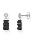 THOMAS SABO Ear Studs with Black Goldbears