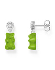 THOMAS SABO Ear Studs with Green Goldbears