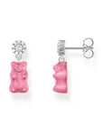 THOMAS SABO Ear Studs with Pink Goldbears