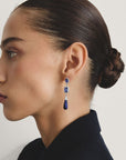 Earrings with stones