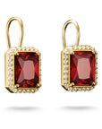 THOMAS SABO Earrings with Red Octagonal Stones