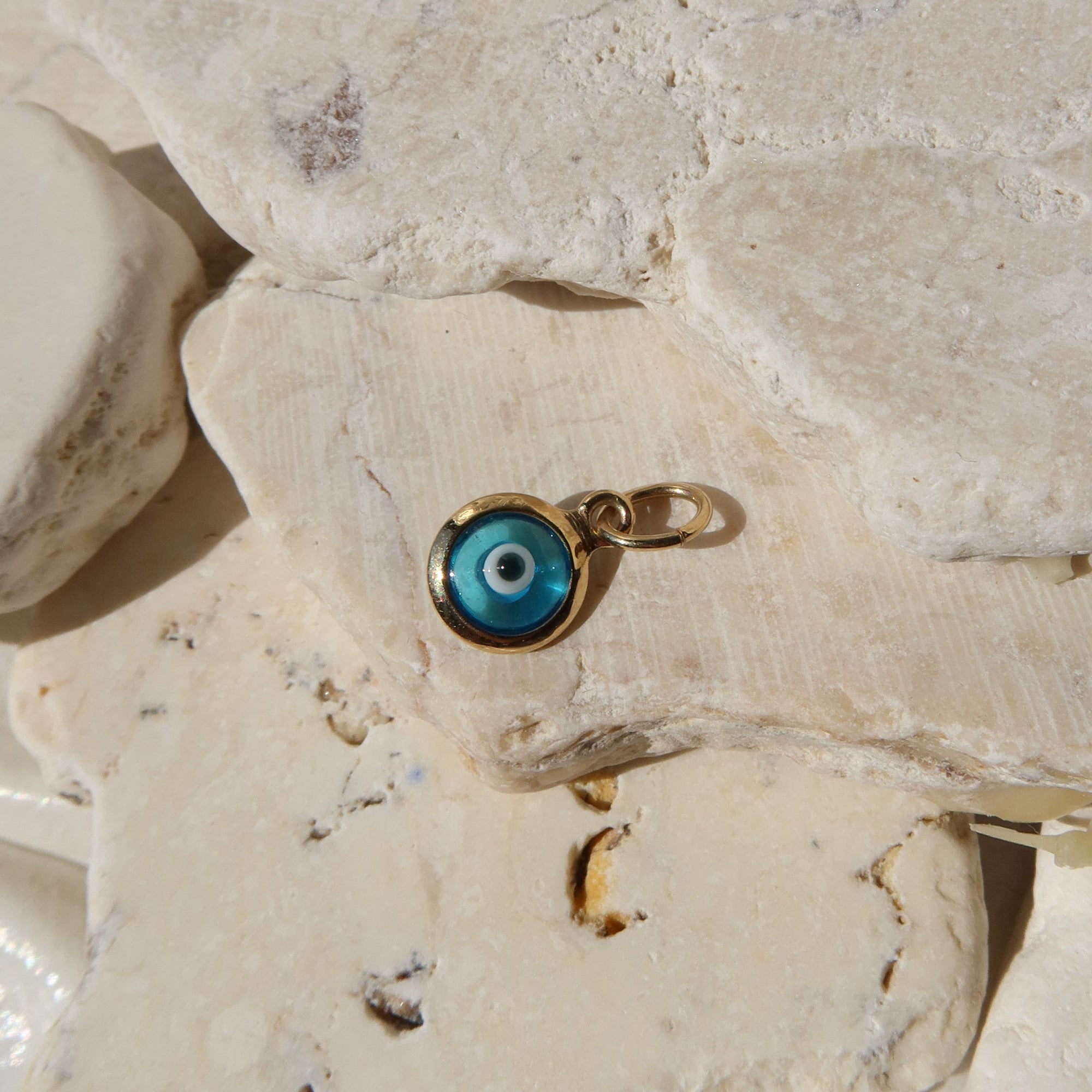 9CT GOLD EVIL EYE PENDANT