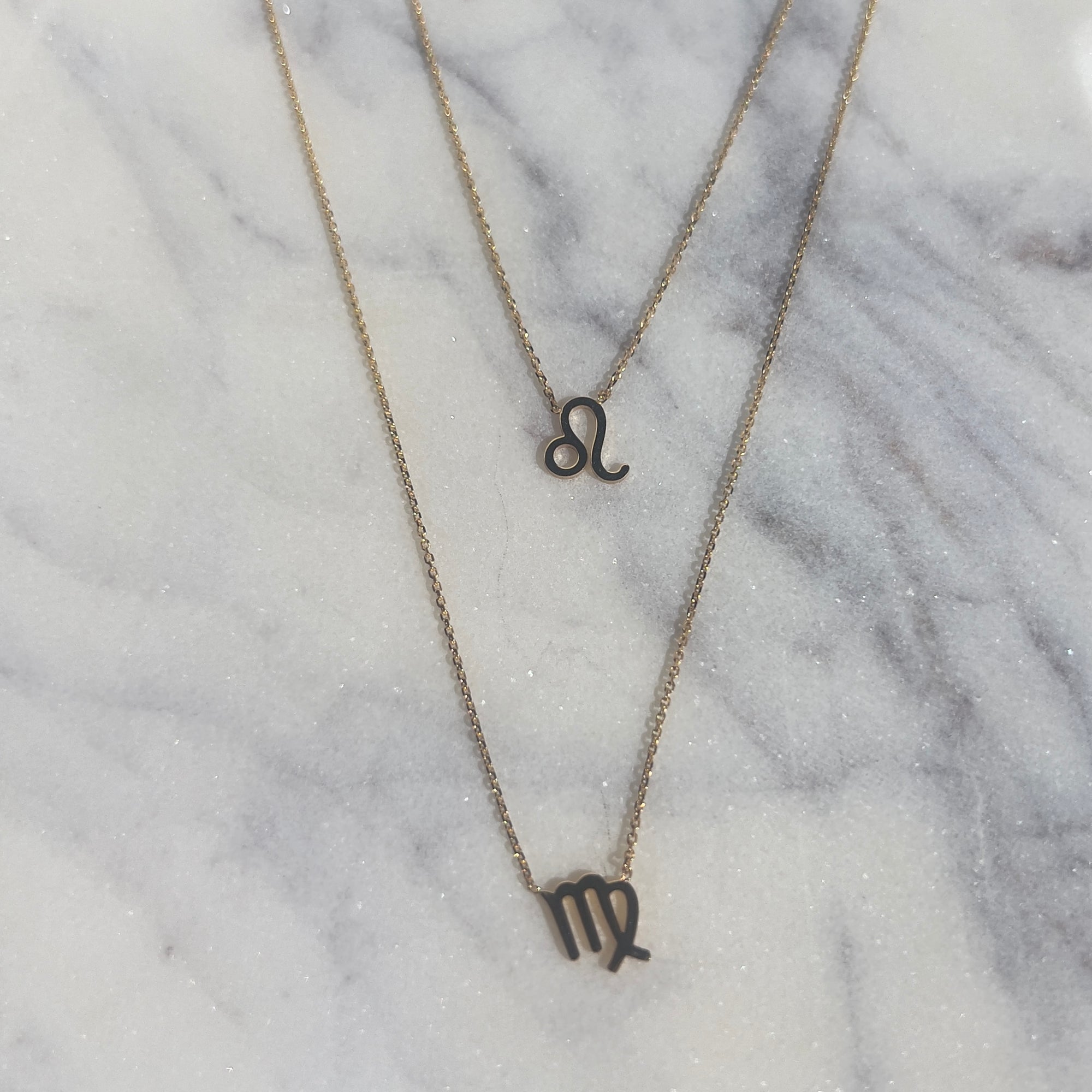 PETITIE ZODIAC NECKLACE - 9CT GOLD