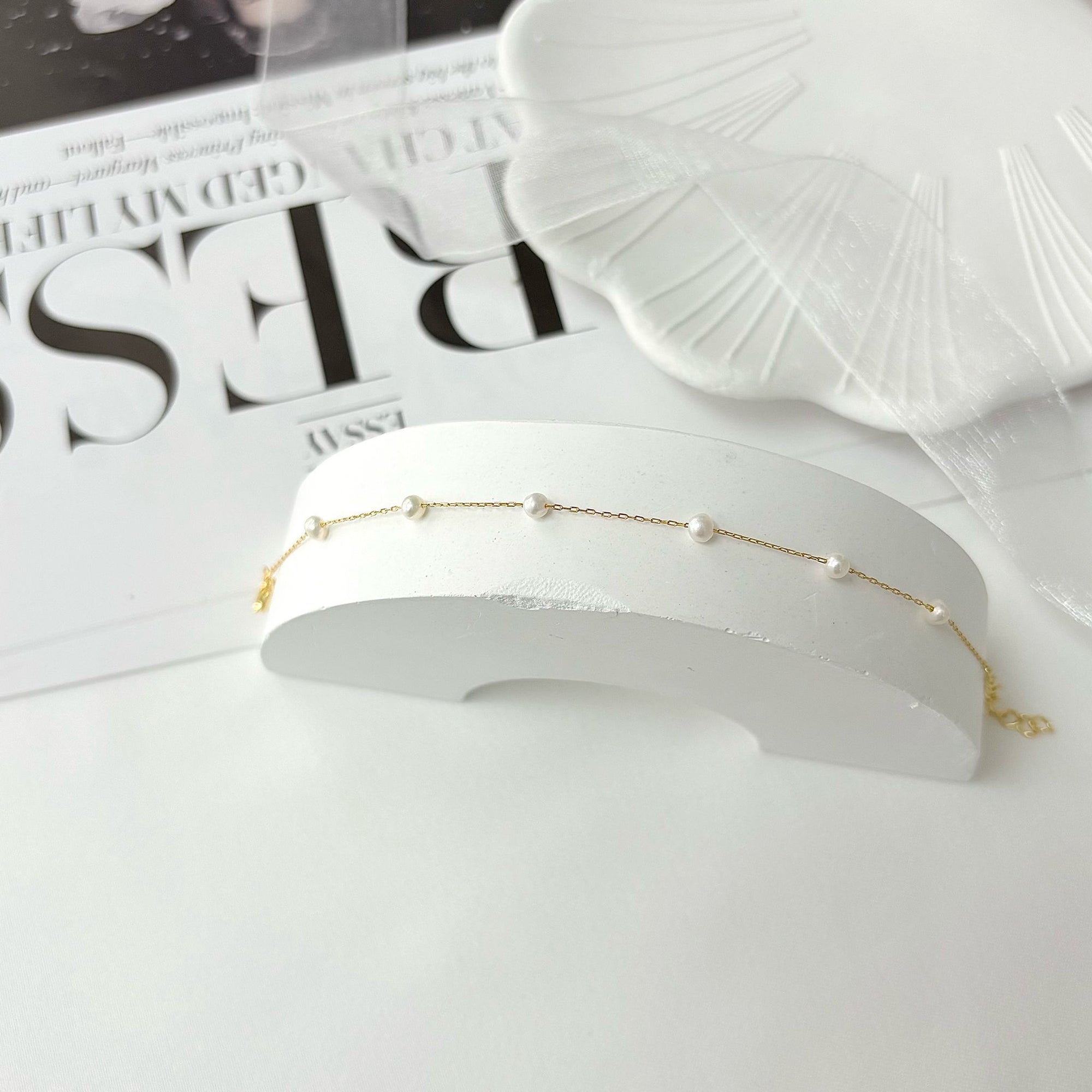 AMARA PEARL BRACELET- STERLING SILVER