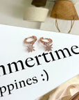 NORTH STAR EARRINGS - STERLING SILVER