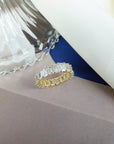 WINTER BAGUETTE CZ RING - STERLING SILVER