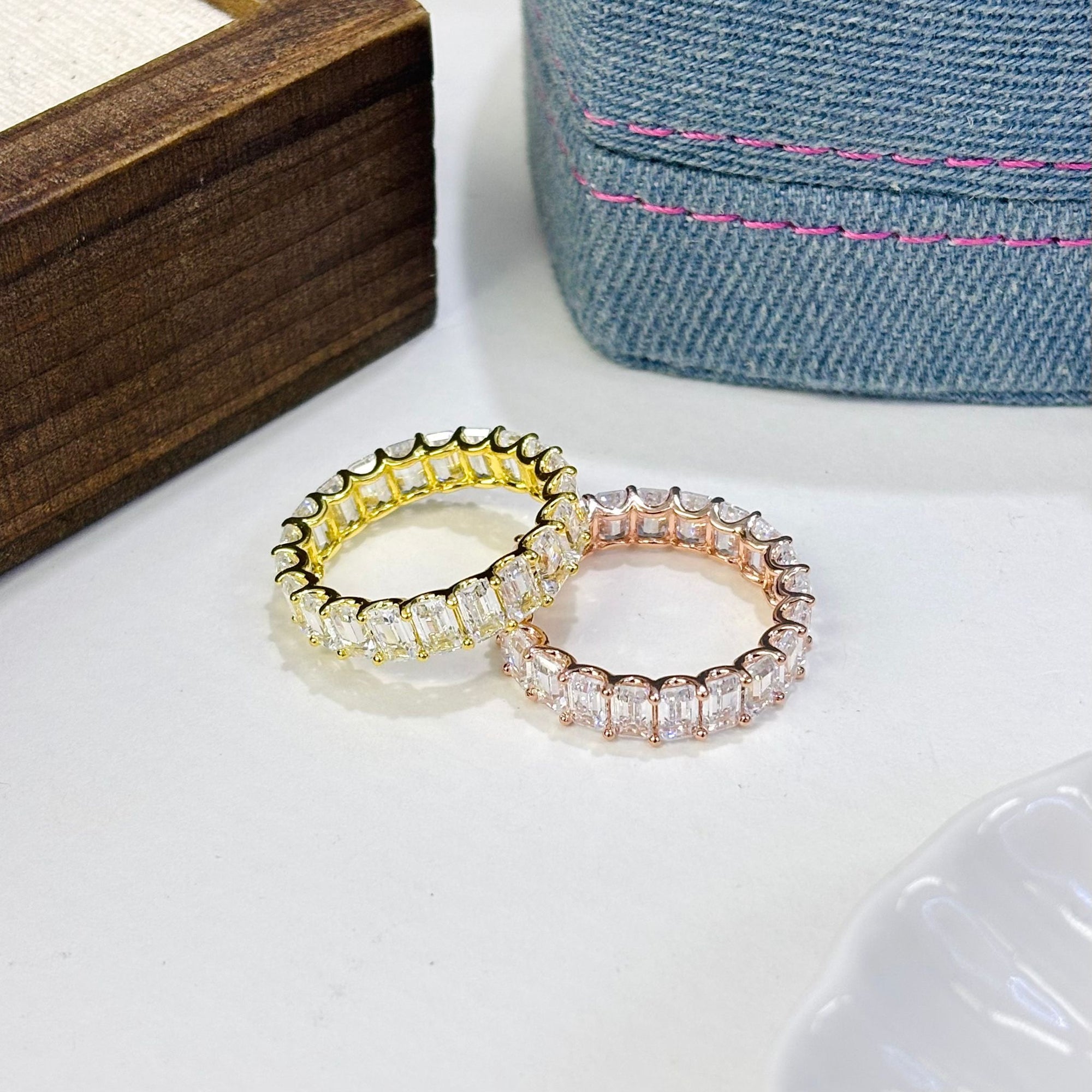 WINTER BAGUETTE CZ RING - STERLING SILVER