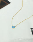 SERENA EYE NECKLACE- STERLING SILVER