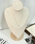 SERENA EYE NECKLACE- STERLING SILVER