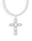 THOMAS SABO Necklace with cross pendant and zirconia