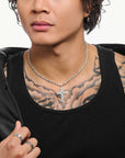THOMAS SABO Necklace with cross pendant and zirconia