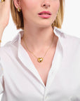 THOMAS SABO Necklace with heart pendant gold