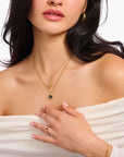 THOMAS SABO Romance Necklace with pendant Heart Gold