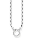 THOMAS SABO Fine Venetian chain in blackened 925 silver