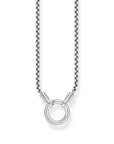 THOMAS SABO Fine Venetian chain in blackened 925 silver