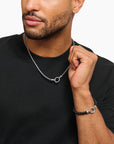 THOMAS SABO Venetian chain in blackened 925 silver