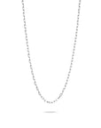 Silver-Plated Paperclip Chain Necklace 2.3mm