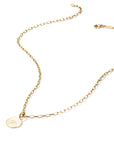 Gold-Tone Stainless Steel Paperclip Chain Necklace 2.3mm