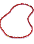 THOMAS SABO Elyndra Necklace with Red Agate Beads