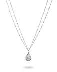 THOMAS SABO Double Necklace with Zirconia Eye