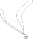 THOMAS SABO Double Necklace with Zirconia Eye