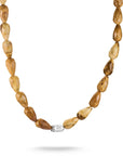 THOMAS SABO Elyndra Necklace with Yellow Jasper Beads